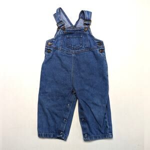 Vintage Small Steps Overalls Unisex Children's Size 18m Denim
